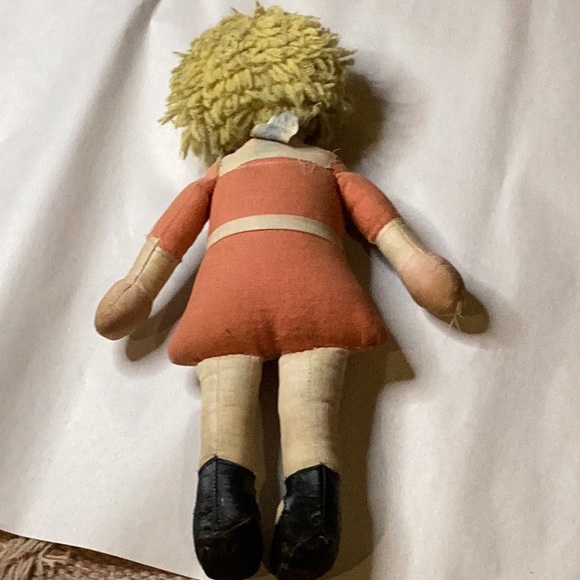 1930’S ORPHAN ANNIE CLOTH FAMOUS ARTIST SYND. AMERICAN NEEDLECRAFTS NY DOLL - Picture 7 of 13